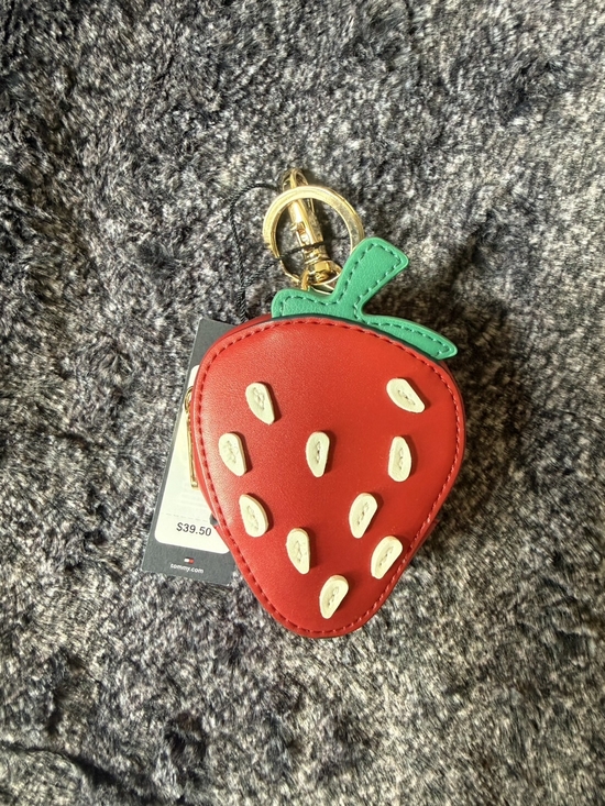 Tommy Hilfiger Accessories - Tommy Hilfiger Red and Green Strawberry Key & Card Holder